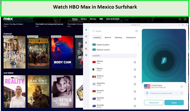 watch-hbo-max-in-mexico-surfshark