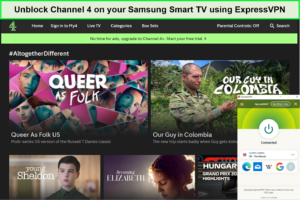 unblock-channel4-samsung-smart-tv-expressvpn-in-Spain