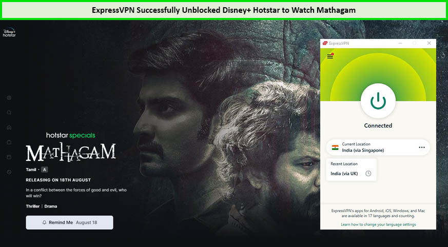 Use-ExpressVPN-to-watch-Mathagam-in-New Zealand-on-Hotstar