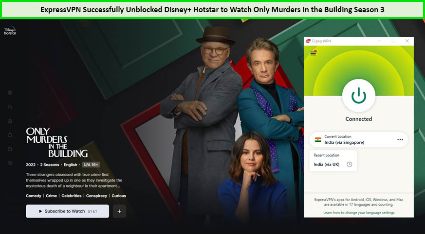 Use-ExpressVPN-to-watch-Only-Murders-in-the-Building-Season-3-in-Netherlands-on-Hotstar 