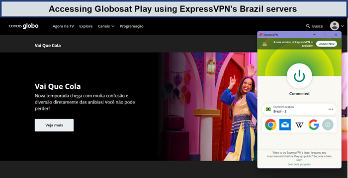 Globosat-Play-in-India-unblocked-by-expressvpn