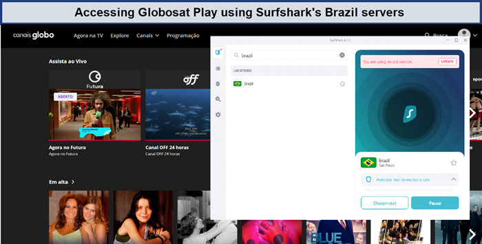 Globosat-Play-in-India-unblocked-by-surfshark