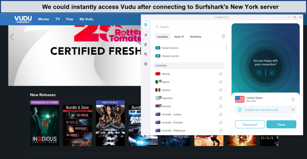 Vudu-with-surfshark-in-Australia