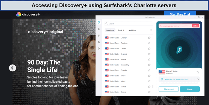 discovery+-in-South Korea-unblocked-by-surfshark