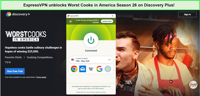 expressvpn-unblocks-worst-cooks-in-america-season-26-on-discovery-plus-in-Hong kong