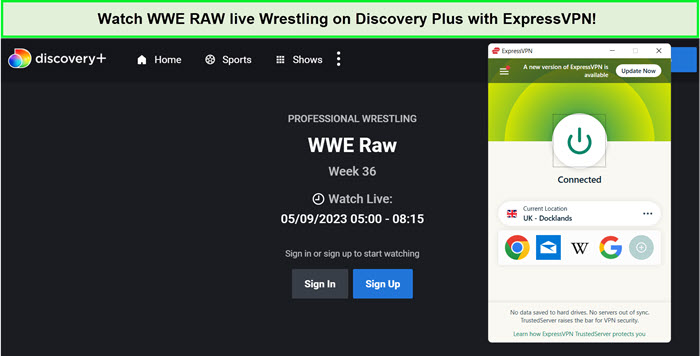 expressvpn-unblocks-wwe-raw-live-wrestling-on-discovery-plus--