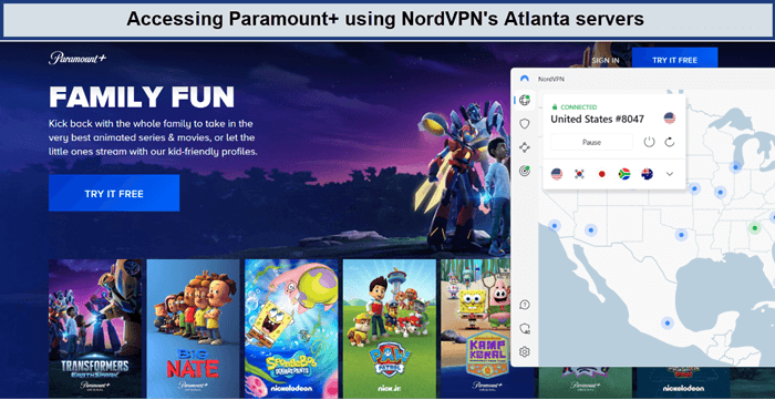 paramount-plus-in-South Korea-unblocked-by-nordvpn
