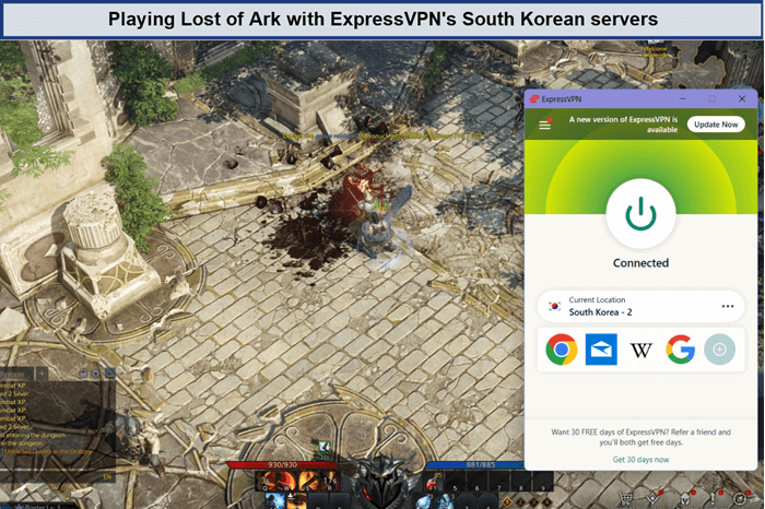 playing-lost-of-ark-in-Australia-by-expressvpn