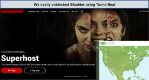 unblock-shudder-tunnelbear-outside-Australia