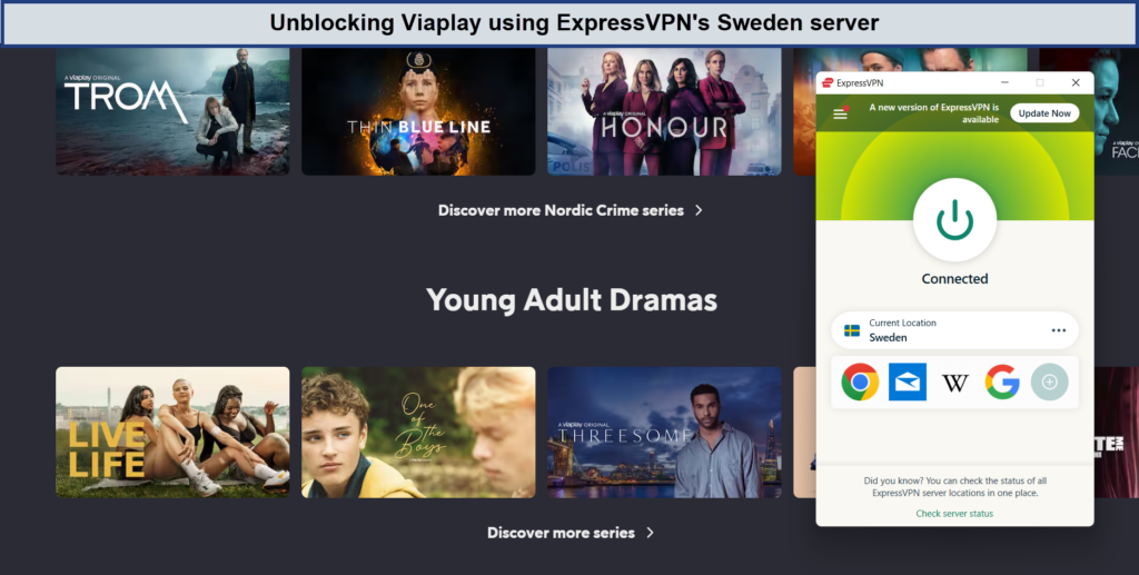 unblocking-viaplay-with-expressvpn-in-Germany