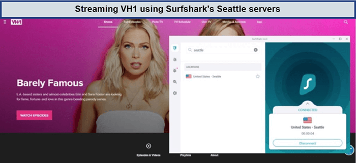 vh1-outside-USA-unblocked-by-surfshark