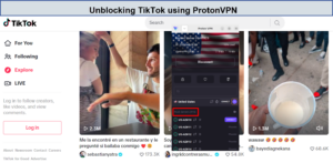 TikTok-with-ProtonVPN-in-Hong kong