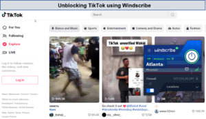 TikTok-with-Windscribe-in-Hong kong