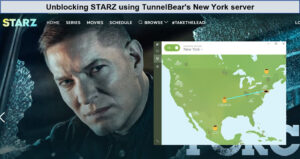 Unblocking-Starz-using-TunnelBear