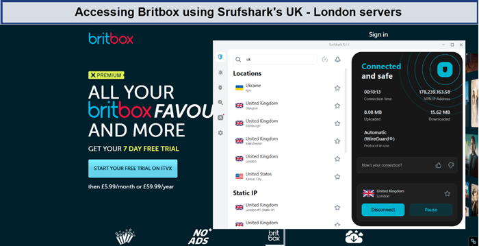 britbox-in-India-unblocked-by-surfshark