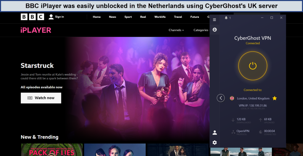 cyberghost-unblocked-bbc-iplayer-in-netherlands