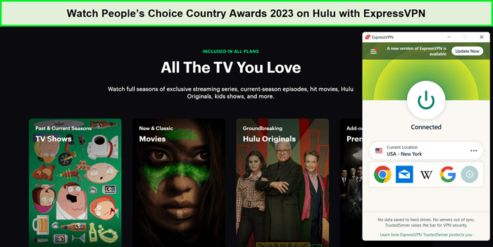 expressvpn-unblocks-hulu-for-the-peoples-choice-country-awards-2023-in-India