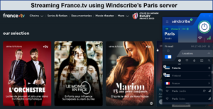 France-tv-with-Windscribe-For Italy Users