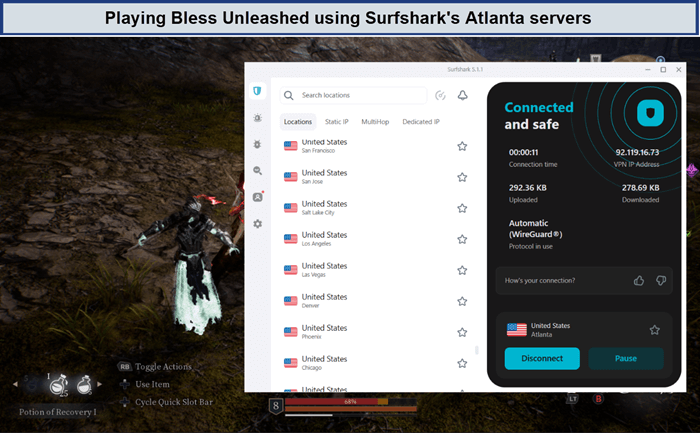 playing-bless-unleashed-in-South Korea-unblocked-by-surfshark-bvco