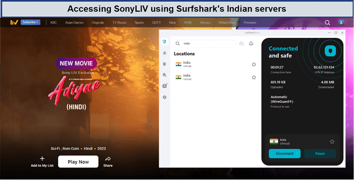 sonyliv-unblocked-by-surfshark-in-France