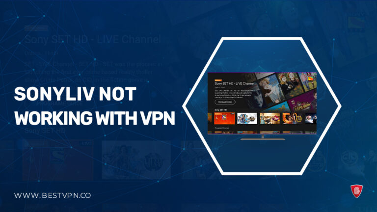 sonyliv not working with vpn - in-South Korea