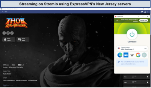 stremio-using-ExpressVPN-in-USA