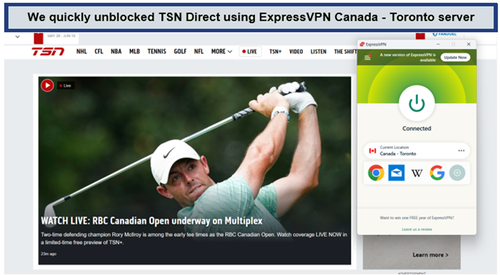 tsn-direct-with-expressvpn-in-USA