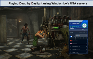 Playing-Dead-by-Daylight-with-Windscribe-in-New Zealand