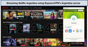Streaming-Netflix-Argentina-using-ExpressVPN-For South Korean Users