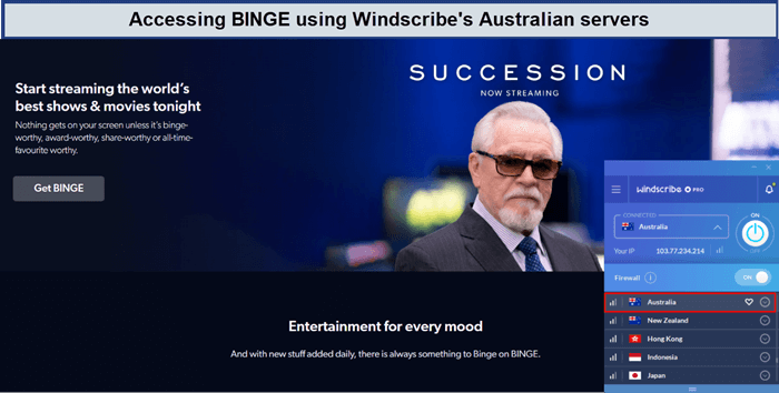 binge-unblocked-with-windscribe-australia-servers-in-USA