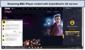 streaming-BBC-iPlayer-with-CyberGhost-UK-servers-For American Users