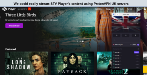 unblocking-STV player-with-ProtonVPN-in-USA