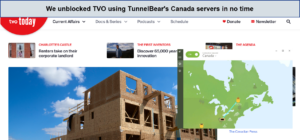 unblocking-TVO-using-TunnelBear-outside-Canada