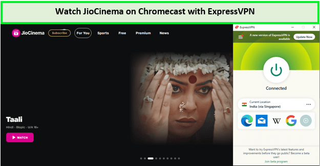 watch-jiocinema-on-chromecast-in-Australia-with-expressvpn