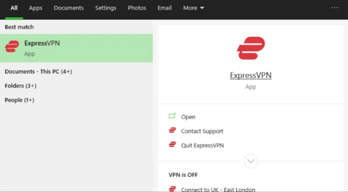 open-expressvpn-app