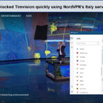 Timvision-unblocked-with-NordVPN-in-Hong kong