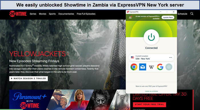 Unblocking-showtime-in-Zambia-with-Expressvpn-For France Users