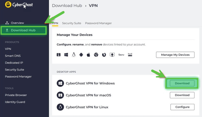 download-cyberghost-vpn-in-Canada