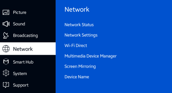 network-settings-of-smart-TV