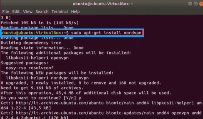 nordvpn-for-linux-installation