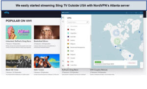unblocking-Sling-TV-with-NordVPN-in-South Korea