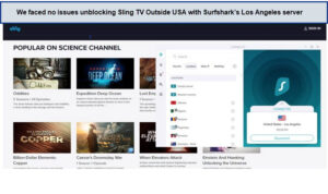 unblocking-Sling-TV-with-Surfshark-in-UK