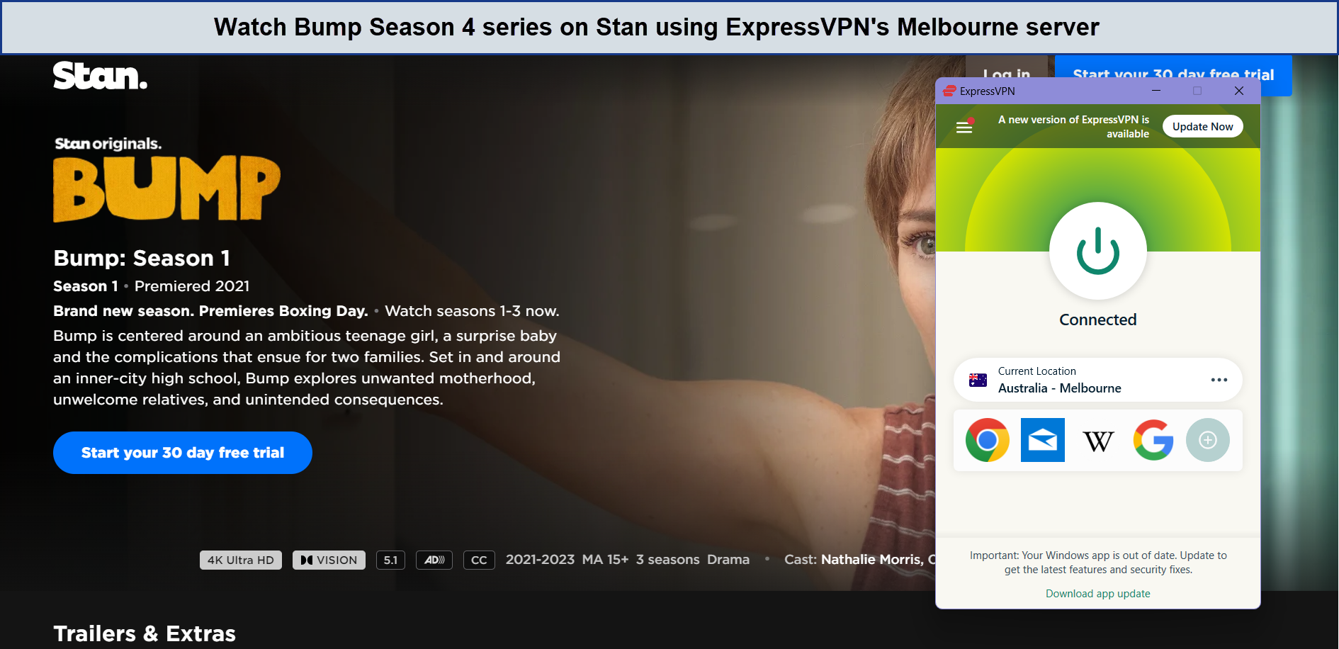 Watch-Bump-Season-4-series-on-Stan-using-ExpressVPN-outside-Australia