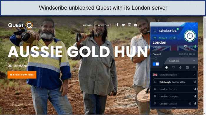 quest-tv-unblocked-using-uk-servers-windscribe-in-USA