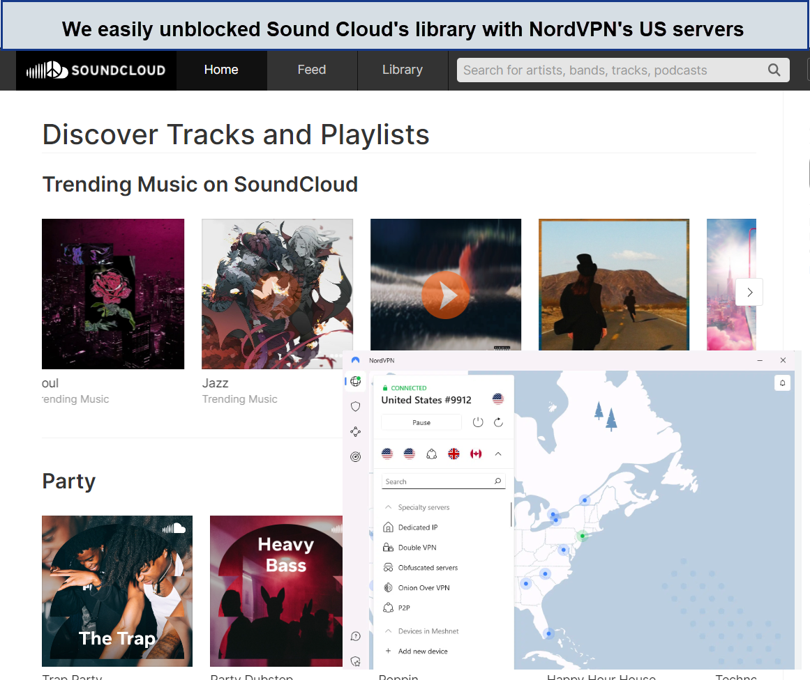 unblock-Sound-Cloud-with-NordVPN-in-UK