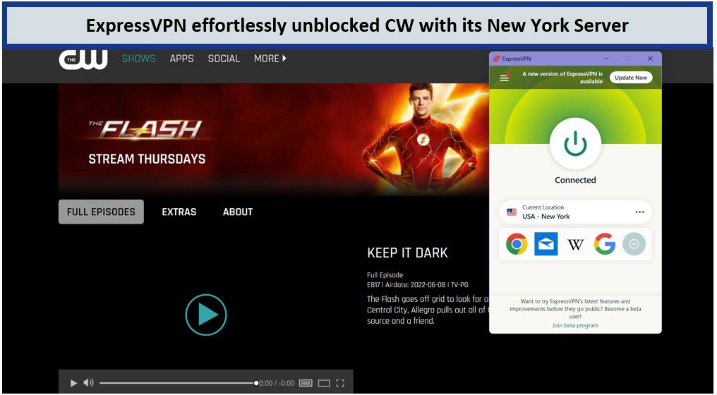 Unblock-CW-TV-with-ExpressVPN-in-Spain