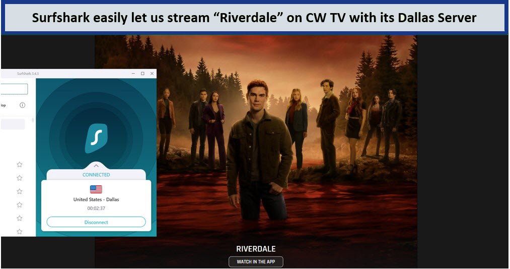 Unblock-CW-TV-with-Surfshark-in-Germany