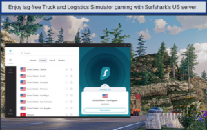 unblock-Truck-and Logistics-Simulator-with-surfshark-in-Australia