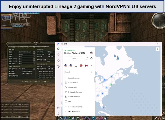 play-Lineage-2- with-NordVPN-in-Japan