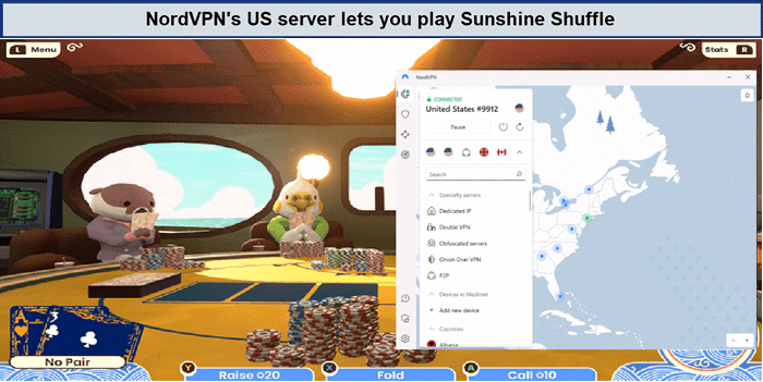 play-sunhsine-shuffle-using-us-servers-nordvpn-in-UAE